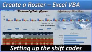 Roster - Create a Roster -Roster Template - Hours and Overtime Codes