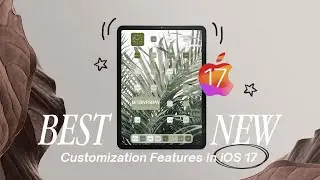 Best New Customization Features In iOS 17 💚 | App icons, Themes for iPhone & iPad!!