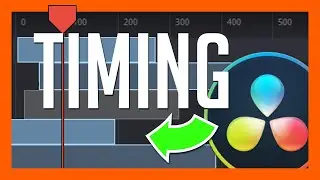 Adjust Timing In Fusion - DaVinci Resolve 16 Basics Tutorial