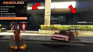 YOU CAN GIVE PEOPLE 60 MILLION | Rebound Mod Menu Full Showcase GTA5 Online