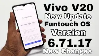 Vivo V20 New Update in 2023 | Vivo V20 6.71.17 Update | Vivo V20 Android 13 Update 🔥🔥🔥