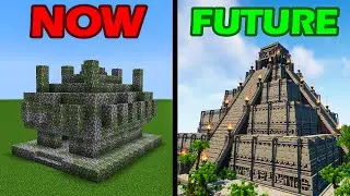 Jungle pyramid now vs future