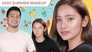 Easy Glass Skin Summer Makeup Tutorial with Angela Tungol of PBB OTSO