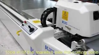 Bullmer Multi-ply Cutting machine Turbocut,  with Match It function for pattern matching
