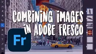 Combining Photos in Adobe Fresco | Lasso and Transform Tools