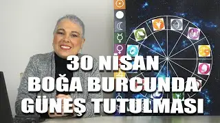 30 Nisan Boğa Burcunda Güneş Tutulması #astroloji #güneştutulması