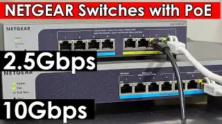 NETGEAR MS108TUP and MS510TXUP Managed Switch Review | Web Interface and VLAN Setup Demo