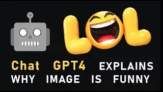 ChatGPT4 Can Explain Why An Image Is Funny (Chat GPT-4 Multimodal Text+Image Model)