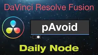 DaVinci Resolve Fusion Particle Avoid Node