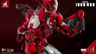 Iron Man - Iron Man Mark III (Red & Chrome Version) [Hot Toys Exclusive]