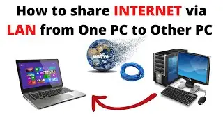 How to share your internet from host system to client system via LAN