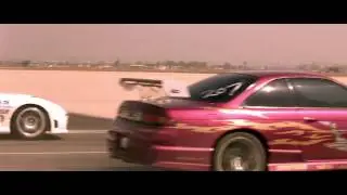 FAST and FURIOUS - Race Wars / Letty Race (240SX vs RX7) 