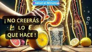 EL INCREIBLE BENEFICIO DE BEBER AGUA CON LIMON EN AYUNAS