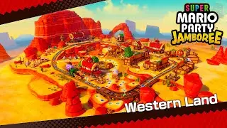 Super Mario Party Jamboree - Western Land (Mario Party Mode)