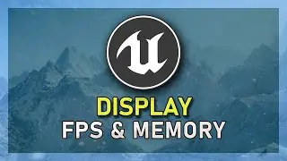 How To Display Frame Rate & Memory Usage in Unreal Engine 5