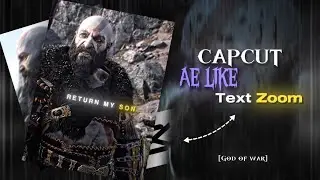 How to Make Ae Like Text on Capcut