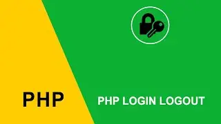 PHP Login logout example with session