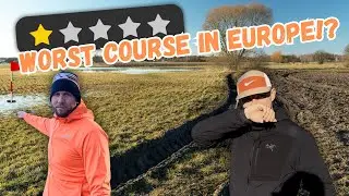 WE PLAYED THE WORST COURSE IN EUROPE.