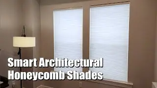 Smart Architectural Honeycomb Shades From Serena by Lutron