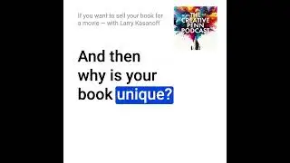 Want to sell your book to the movies? With Larry Kasanoff