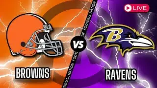 Cleveland Browns vs. Baltimore Ravens - Live Stream Commentary 📻