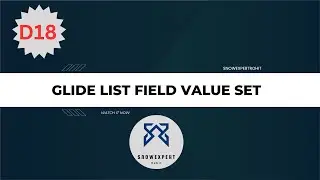 Glide List Field Value Set | ServiceNow Scripting