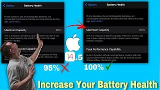 Battery Health Increases From 95% to 98% Of iPhone 11🔥 | iPhone 11 Battery Health Recalibration