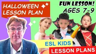 Halloween Lesson Plan for ESL Kids (ages 7-9)