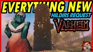 EVERYTHING NEW Valheim Update (PTB) Hildir's Request! New Clothing, Custom Game Mode Settings & More