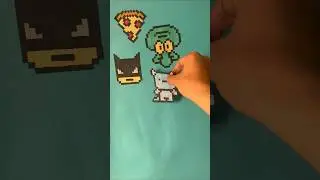 HOW TO DRAW PIXEL ART SULLIVAN 