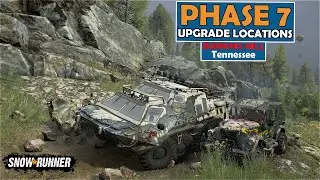 SnowRunner : Phase 7 - Tennessee Map : BURNING MILL - Upgrade Locations