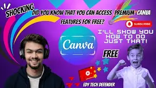 How to Get Canva Pro for FREE  Lifetime Access Guide! 🚀!✨|Get Canva Pro for FREE | Canva Tutorial