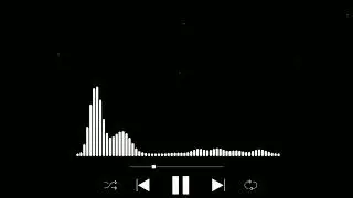 spectrum black screen || audio visualizer black screen || audio spectrum