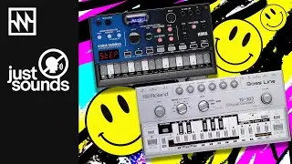 Just Sounds: KORG Volca Nubass meets the Roland TB-303