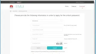 Unlock Bootloader Huawei Smartphone