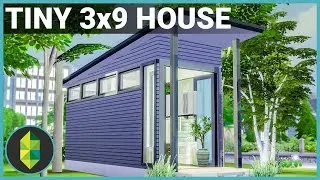 Tiny 3x9 House - The Sims 4 House Build