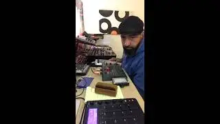 MADE A SIMPLE BEAT ON FACEBOK LIVE USING THE ROLAND SP-404 and SOME CLASSICAL SAMPLE. What A Process