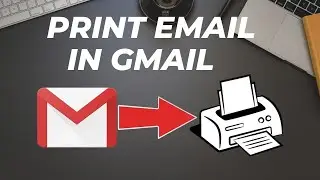 How to print email in Gmail ?