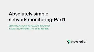 Absolutely Simple Network Monitoring - one device