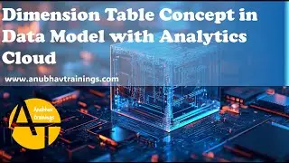 SAP Analytics Cloud New Model - Dimension table and Geo Enrichment | How to add map using new model