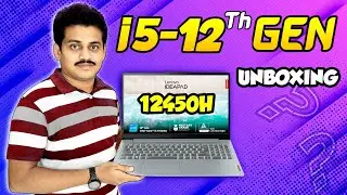 Lenovo i5 12th Gen Laptop | Lenovo IdeaPad Slim 3 Review | i5 12450H Processor | #lenovo #unboxing