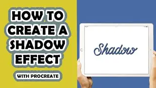 PROCREATE | How to Create a Shadow Effect | iPad Pro & Procreate App | FREE Brush