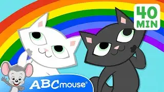 🎨 Learn Colors & More! | ABCmouse 40-Minute Educational Song Compilation for Kids 🎶