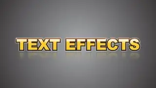 Corel Draw X6 - text effects - how to 