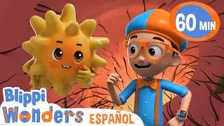 ¿Porque estornudamos? | Blippi Wonders | Caricaturas para niños | Dibujos Animados Educativos