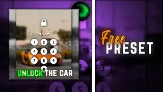 Unlock The Car edit ⚡ || AE INSPIRED Alight Motion Edit || alight motion car edit