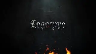 Fire Metal Logo After Effects Project