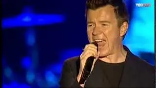 Rick Astley - Never gonna give you up AO VIVO 2012