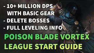 POISON BLADE VORTEX ASSASSIN - League Start Guide - Path of Exile 3.12 Heist