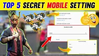 Top 5 Mobile Headshot Setting | FF Headshot Setting 2023 | Headshot Setting